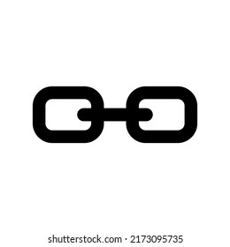 Chain Icon Vector Symbol Design Illustration