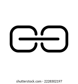 Chain Icon Vector Symbol Design Illustration