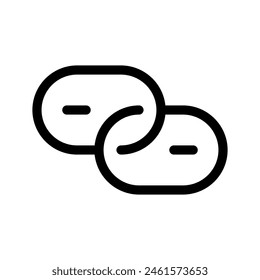 Chain Icon Vector Symbol Design Illustration