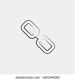 chain icon vector for web and graphic design