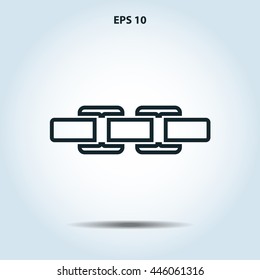 chain line icon