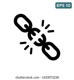 chain - link - connection icon vector design template