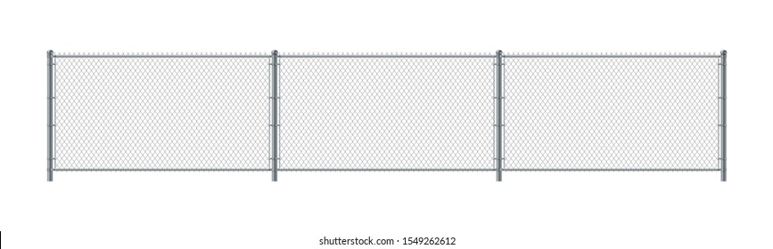 Забор из звеньев цепи. Забор из металлической проволоки. Конструкция проволочной сетки
