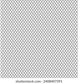 Chain Link Fence Pattern Background Vector Design.