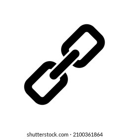 Chain link icon for apps and web sites