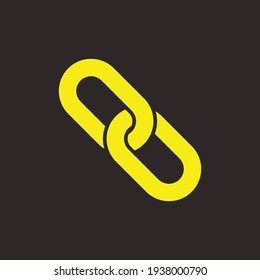 Chain Link Icon Design Vector 
