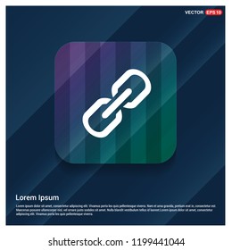 Chain link icon - Free vector icon