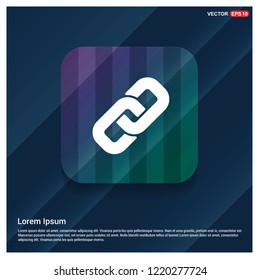 Chain link icon - Free vector icon