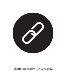 chain link icon logo vector design template