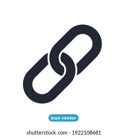 Chain Link Icon. Security Symbol Template For Graphic And Web Design Collection Logo Vector Illustration