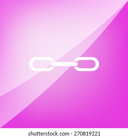 Chain, link icon vector