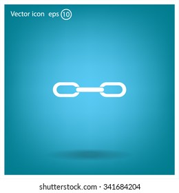 Chain, link icon vector