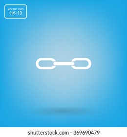Chain, link icon vector