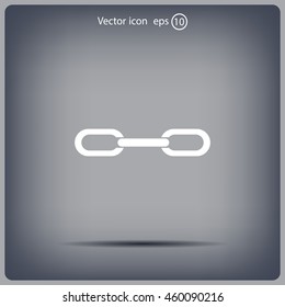 Chain, link icon vector