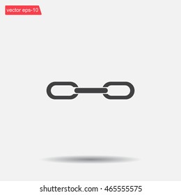 Chain, link icon vector