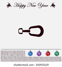 Chain, link icon vector