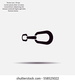 Chain, link icon vector
