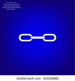 Chain, link icon vector