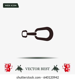 Chain, link icon vector