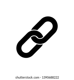 Chain Link Icon Vector Illustration - Vector