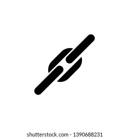 Chain Link Icon Vector Illustration - Vector