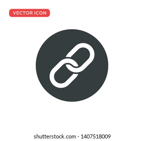 Chain Link Icon Vector Illustration Design