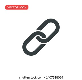 Chain Link Icon Vector Illustration Design