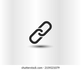 Chain, link icon. Vector illustration.