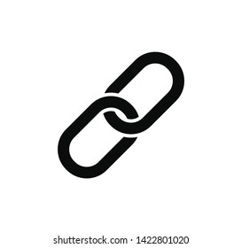Chain link icon vector logo template