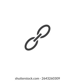 chain link icon vector logo template