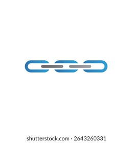 chain link icon vector logo template