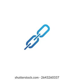 chain link icon vector logo template