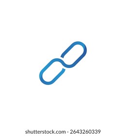 chain link icon vector logo template