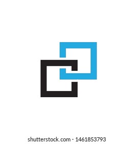 chain link logo vector illustration