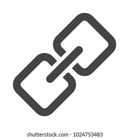 chain link metal icon vector 