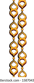 chain link pattern on a white background
