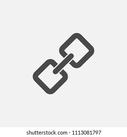 Chain link vector icon