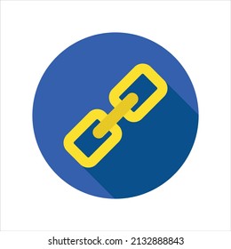 Vektorsymbol-Design für Kettenverbindungselemente