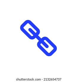 icono de ilustración de vector de enlace en cadena