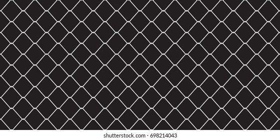 Chain link Wire Mesh Fence Seamless Pattern vector / wallpaper / background