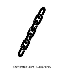 Chain links black