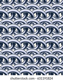 Chain links seamless pattern