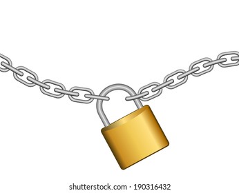Chain with lock