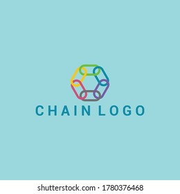 Chain Logo Design Vector File