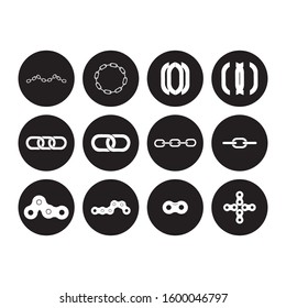 chain logo stock illustration design