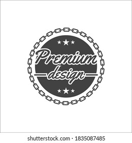 Chain Logo Style Vector Image