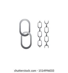 Chain logo template vector illustration