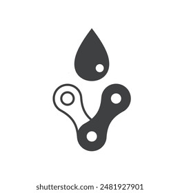 chain lube, maintenance of bicycle chains and motorbike chains.