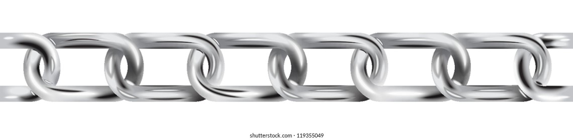 Chain metal, seamless vector