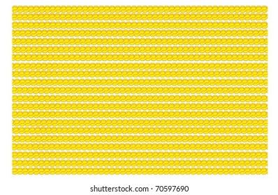 Chain on a white background